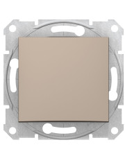 Выключатель кнопочный Schneider Electric Sedna SDN0700168 (титан)