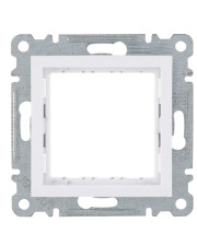 Рамка-адаптер для изделий 45х45 Lumina-2, белая