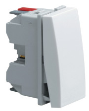 Універсальний вимикач Hager Systo WS012 1М (білий)
