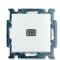 Кнопочный выключатель с подсветкой ABB Basic 55 2CKA001413A1100 2026 UCN-96-507 (белый шале)