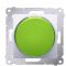 Світлодіодний світлорегулятор Kontakt Simon Simon 54 Premium DSS3.01/11 230В (зелена індикація) (білий)