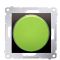 Світлодіодний світлорегулятор Kontakt Simon Simon 54 Premium DSS3.01/46 230В (зелена індикація) (коричневий)