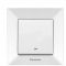 Кнопка дверного замку Panasonic Arkedia Slim (0018-2WH) (біла)