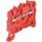 Двухпроводная проходная клемма Wago 2000-1203 Topjob S (красная)