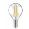 Прозрачная LED лампа IEK LLF-G45-5-230-40-E14-CL G45 (шар) 5Вт 230В 4000К E14 серия 360°