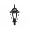 Парковый светильник Delux Palace A003 60Вт Е27 черный (90017180)