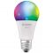 Набор диммируемых ламп Ledvance Smart WiFi A60 9W 230V RGBW FR E27 FS2 LEDV (4058075521438) 2 шт