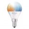 Диммируемая лампа Ledvance Smart WiFi P40 5W/827 230V TW FR E14 4х1 LEDV (4058075485617)
