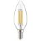 Филаментная LED лампа IEK LLF-C35-5-230-30-E14-CL C35 E14 5Вт 3000К 230В серия 360° (прозрачная)