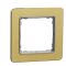 Однопостовая рамка Schneider Electric Sedna Elements Sedna Elements матовое золото SDD371801