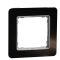 Рамка одинарная Schneider Electric Sedna Elements искусственное черное стекло SDD361801