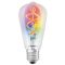 Светодиодная RGB лампа Ledvance SMART WiFi CL Edison FIL RGBW 30 4,5Вт/827 E27