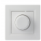 Светорегулятор поворотный белый Asfora, EPH6400121