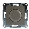 Світлорегулятор поворотний без рамки бронза Asfora, EPH6400169