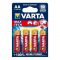 Батарейка Varta MAX TECH AA (блистер 4шт)