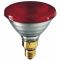Лампа инфракрасная 175Вт E27 красная PAR38 IR, Philips