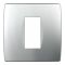 Рамка 1М срібло OS10ES-U, ТЕМ
