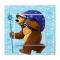 Выключатель 1-клавишный Медведь с Подарками VIKO Karre Kids, 90962704